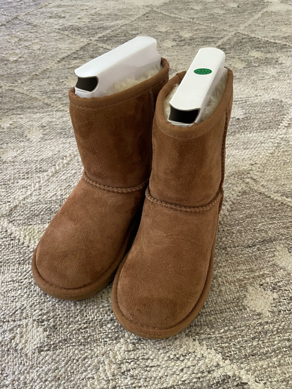 Ugg Australia Chestnut Suede Shearling-Lined Kid’s Boot